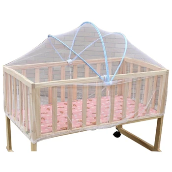 

Summer White Safe Baby Mosquito Nets Cradle Bed Canopy Mosquito Net Toddler's Crib Cot Netting Bedroom Accessories