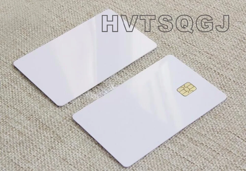 

400pcs SLE4442 Chip Contact Smart PVC Card compatible for thermique sublimation printing