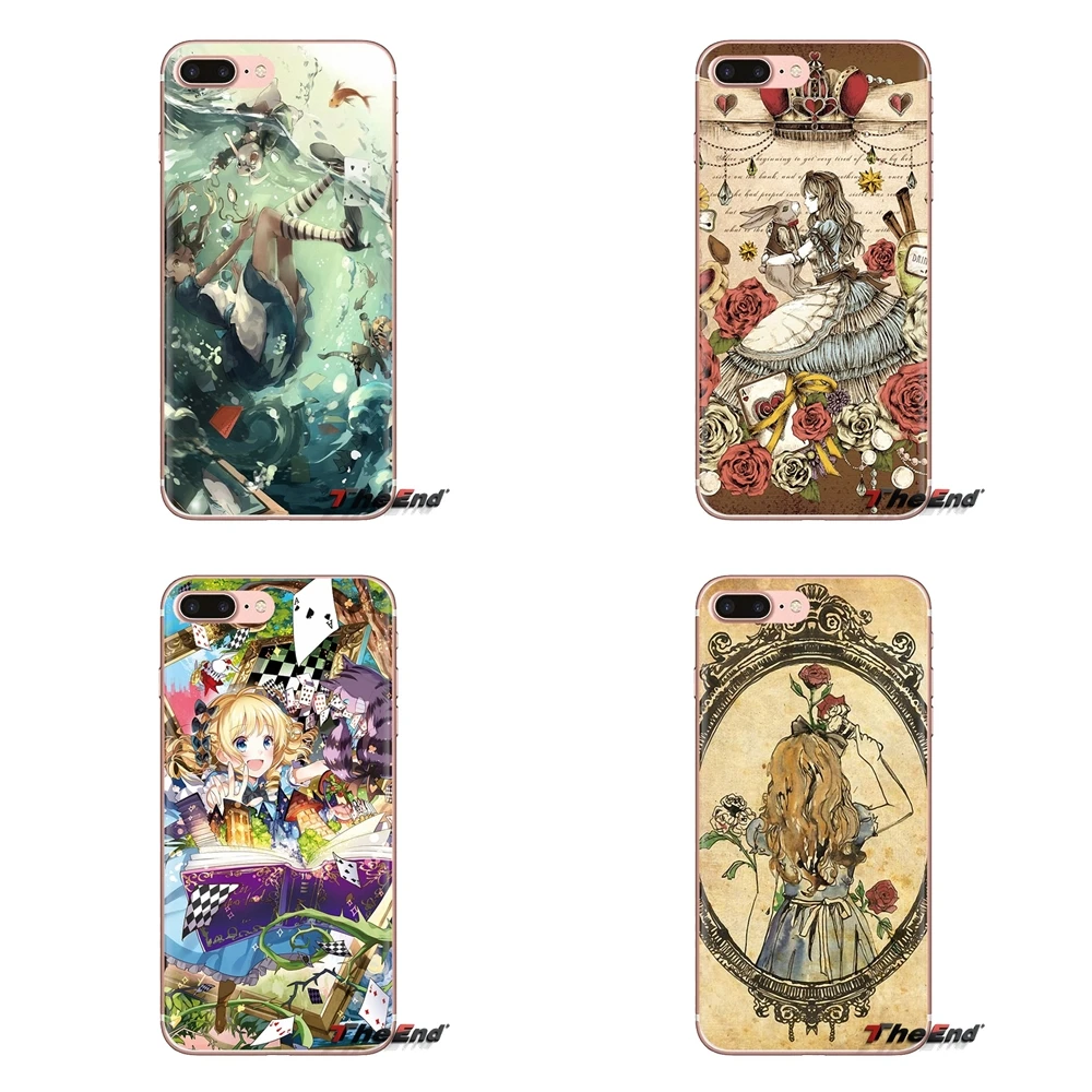 Для Oneplus 3T 5T 6T Nokia 2 3 5 6 8 9 230 3310 1 7 Plus 2017 2018 TPU прозрачные чехлы для татуировок Алиса в