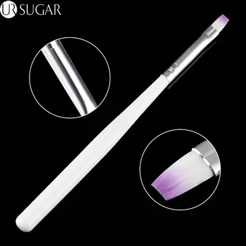

Liner UV Nail Brush Painting Gradient Drawing Nail Brushes White Handle Nail Art Pen Tools for UV Gel Polish