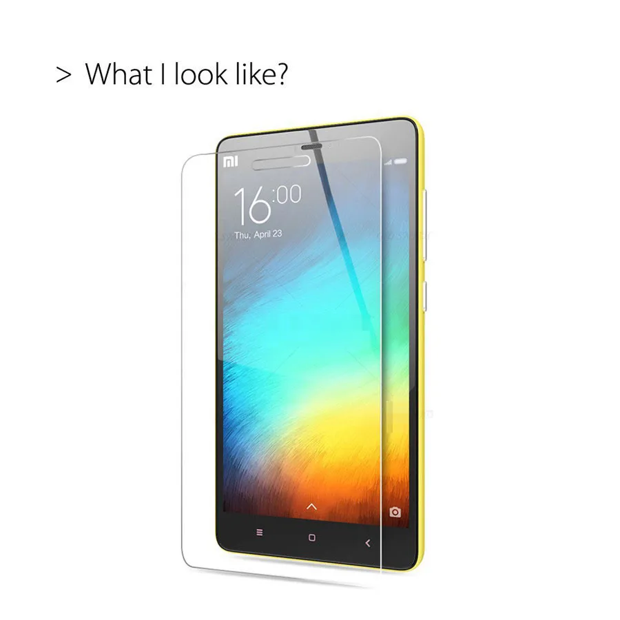 

Original 0.19mm Ultra Thin Tempered Glass Film Screen Protector for Xiaomi Mi4i M4i 4i 9H Hard 2.5D Arc Edge free shipping