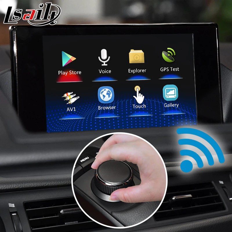Android 9 0 мультимедийный видео интерфейс GPS навигационная коробка для ES GS IS LX NX RX ....