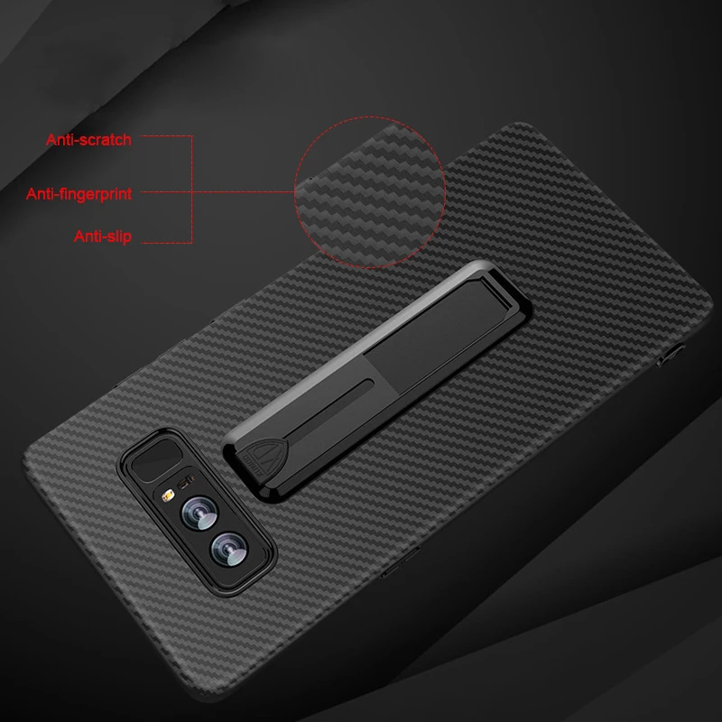 

Invisible Stretchable Stand Phone case For Samsung Note 9 Ultra Thin Hard Case For amsung Note 9 Soft Silicone Capa Phone Cases