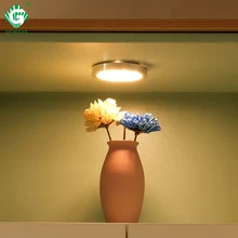Светодиодная подсветка под шкаф Внутреннее освещение 2,5 Вт 12 В барная стойка светильник s кухонный шкаф книжный шкаф шайба лампа светильники