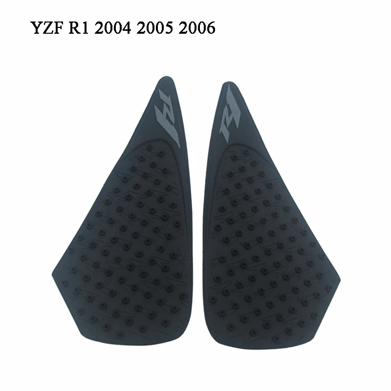 MTImport YZF R1 YZF-R1 Anti slip Tank Pad Side Gas Knee Grip Traction Pads Sticker Decals For Yamaha YZF R1 2004 2005 2006 (1)
