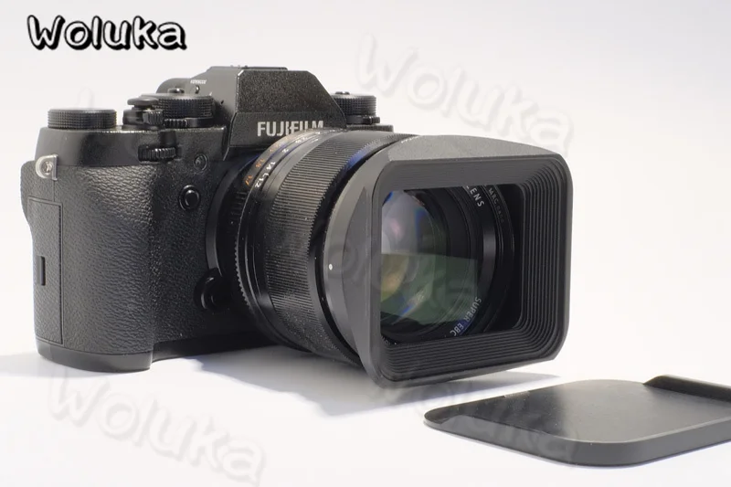Бленда объектива камеры XF23 1 4 бленда 23 мм/F1.4 металлическая квадратная фотобленда