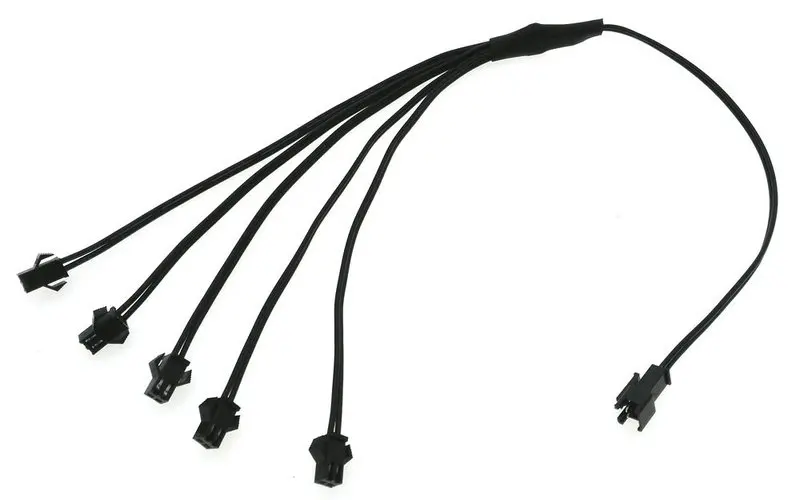 5/4/3/2 в 1 Splitter кабель для el Провода неоновый свет led rope полосы света совместные с инвертор