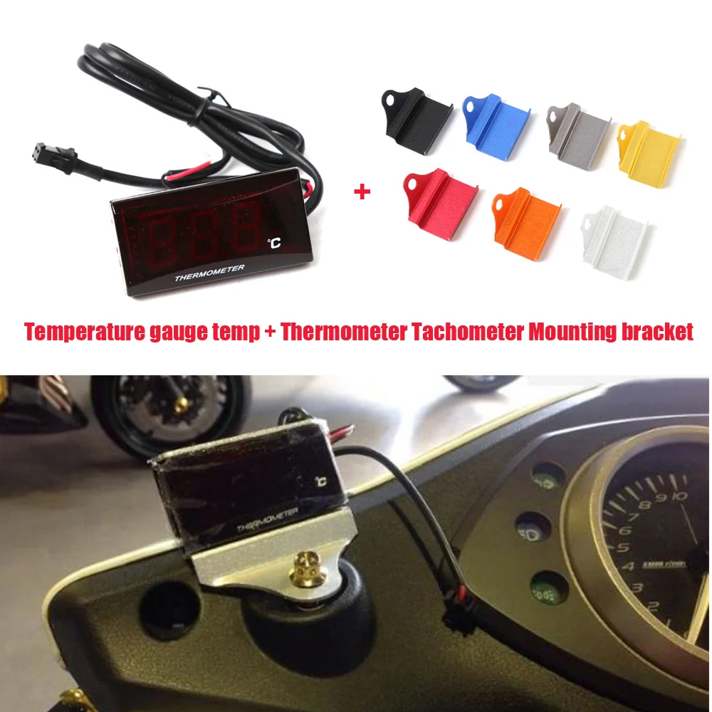 Motorcycle meter Universal Water Temp Gauge Temperature gauge temp
