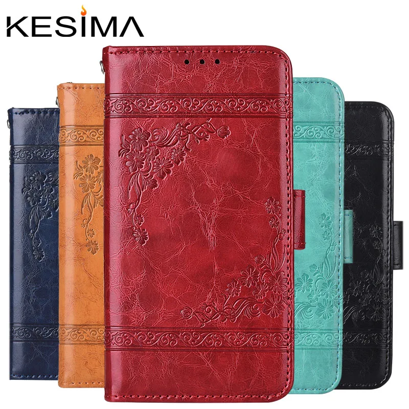 

Wallet Leather Case for Huawei Honor 7C Pro 5.99'' LND-AL30 LND-AL40 Case Soft TPU Full Cover