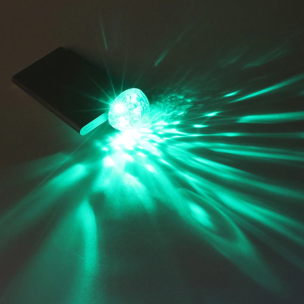 USB Мини Красочный Неон изменение цвета освещения караоке микрофон внутренняя лампа светодиодный Диско DJ сценическое портативное сценическое праздничное освещение