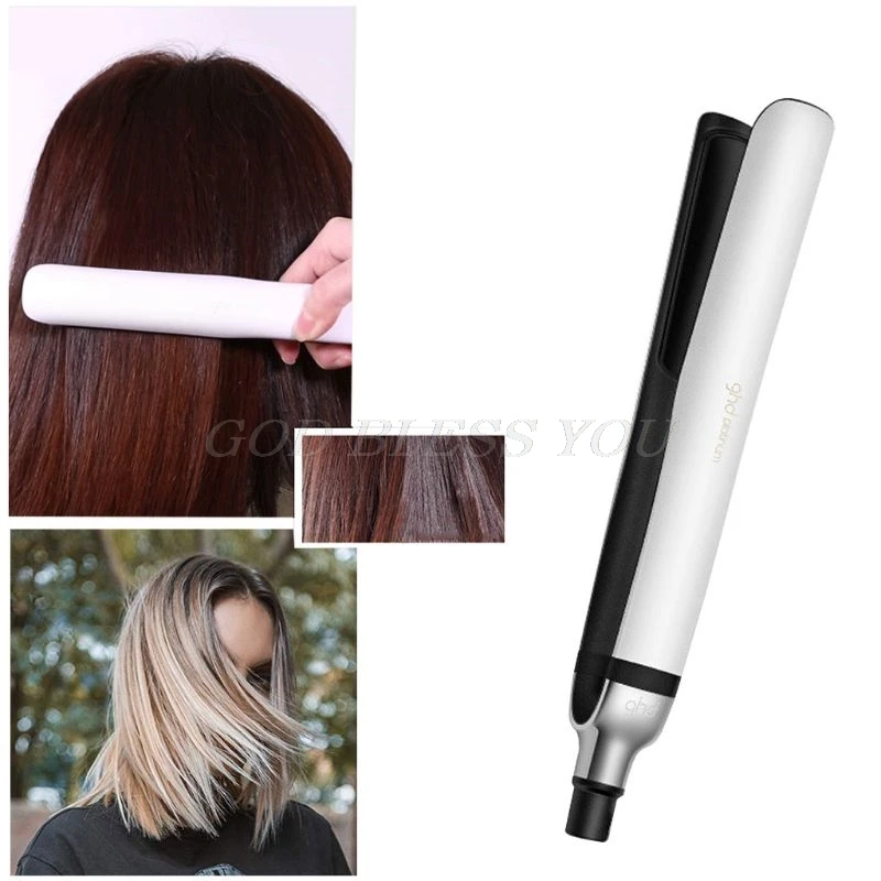 

1Pc Ceramic Heating Plate Hair Straightener Curler Styler EU Plug Travelling Portable Female Male Hair Styling Dressing Styler