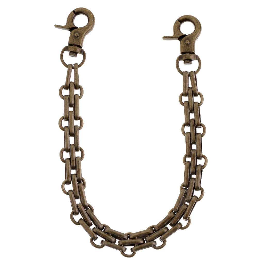 3Pcs Fashion Replacement Wrist Strap Chain Clutch Wristlet Purse Coin Bag Chain Handbag Strap 25cm Gold Bronze Silver