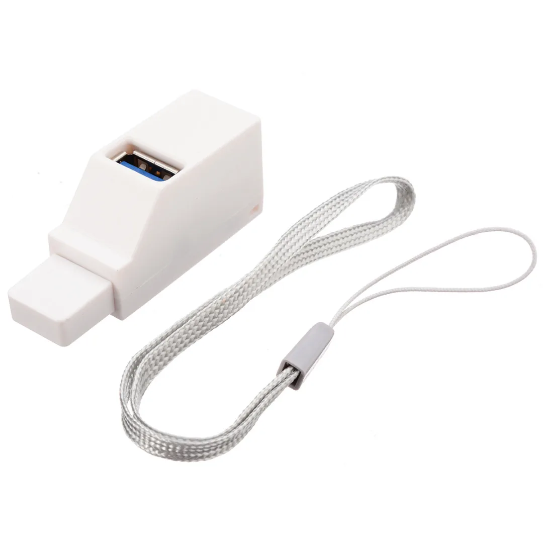 Universal Mini 3 Ports USB 3.0 Hub Hub High Speed Data Transfer Splitter Box Portable USB 3.0 Hub Adapter For PC Laptop MacBook