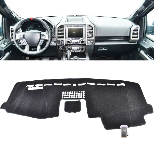 Us 13 75 8 Off Xukey For Ford F150 F 150 2017 2016 2018 Dashboard Cover Dashmat Dash Mat Pad Sun Shade Board Carpet In Car