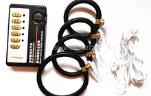 Penis Physical Therapy Ring Enlarger Excise Gadgets Sex Games Player Stimulator Electro Pulse Shock Masturbator for him