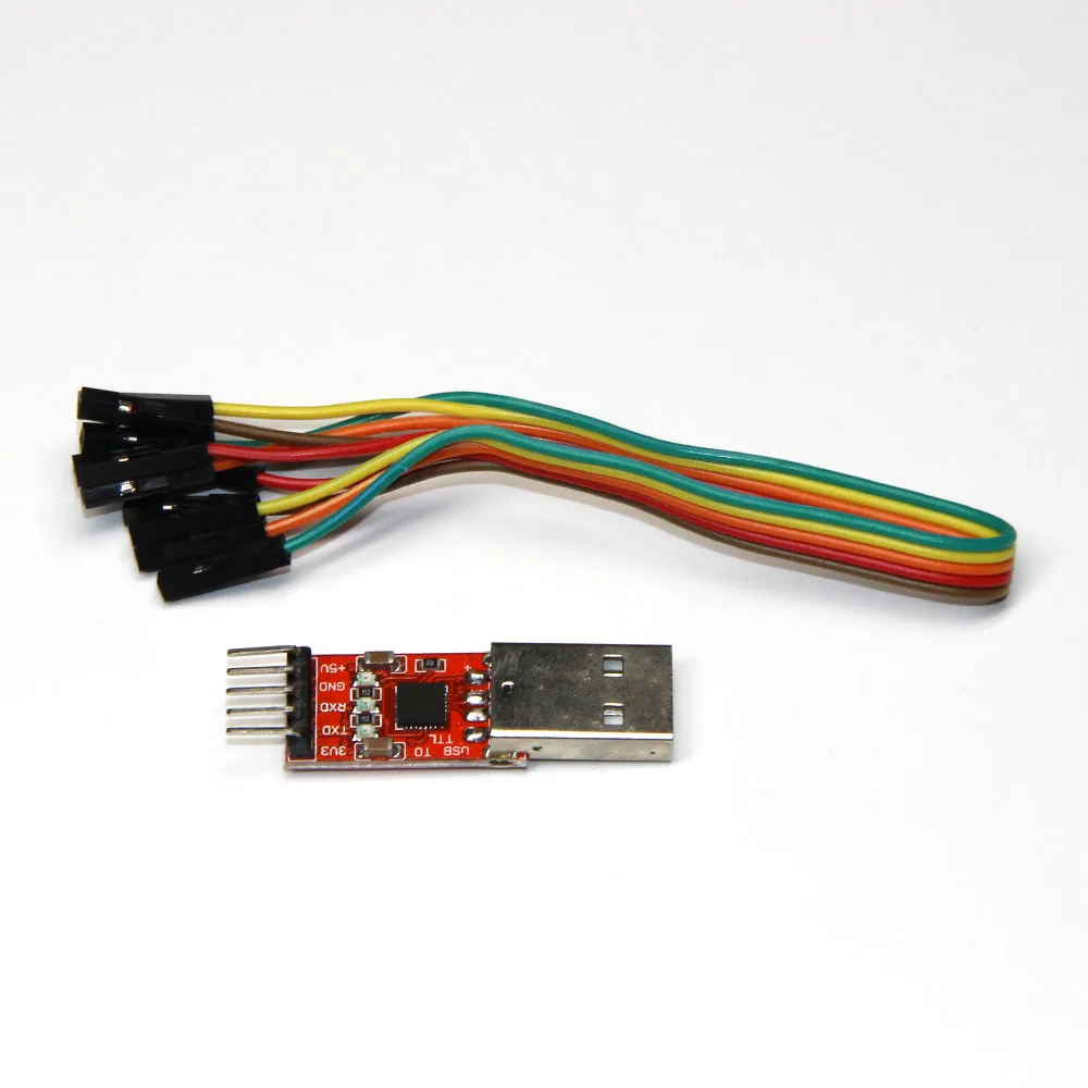 

1pcs CP2102 module USB to TTL serial UART STC download cable PL2303 Super Brush line upgrade for arduino(RED)