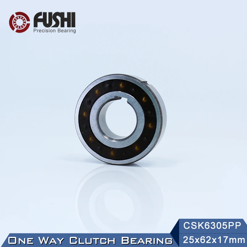 CSK6305PP One Way Bearing Clutches 25*62*17mm ( 1 PC) With Keyway