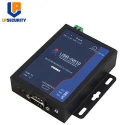 LPSECURITY натуральная RS232/RS485/RS422 один последовательный интерфейс Ethernet конвертер-USR-N510 с адаптером