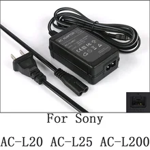 AC Мощность адаптер Зарядное устройство для sony DCR-SX44 DCR-SX45 DCR-SX15 DCR-SX21 DCR-SX30 DCR-SX31 HDR-PJ10 HDR-PJ20 HDR-PJ30 HDR-PJ40