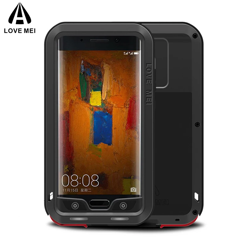 

LOVE MEI Metal Aluminum Case For Huawei Mate 9 Pro Cover Powerful Armor Shockproof Case For Huawei Mate 9 Pro (5.5 inch) Coque