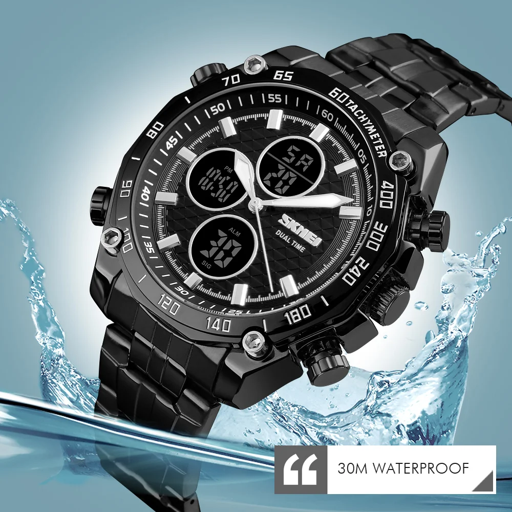 

SKMEI Luxury Watches Men Military Mens Top Brand Watches LED Digital Sport Watch Male Quartz Clock Men Relogio Masculino