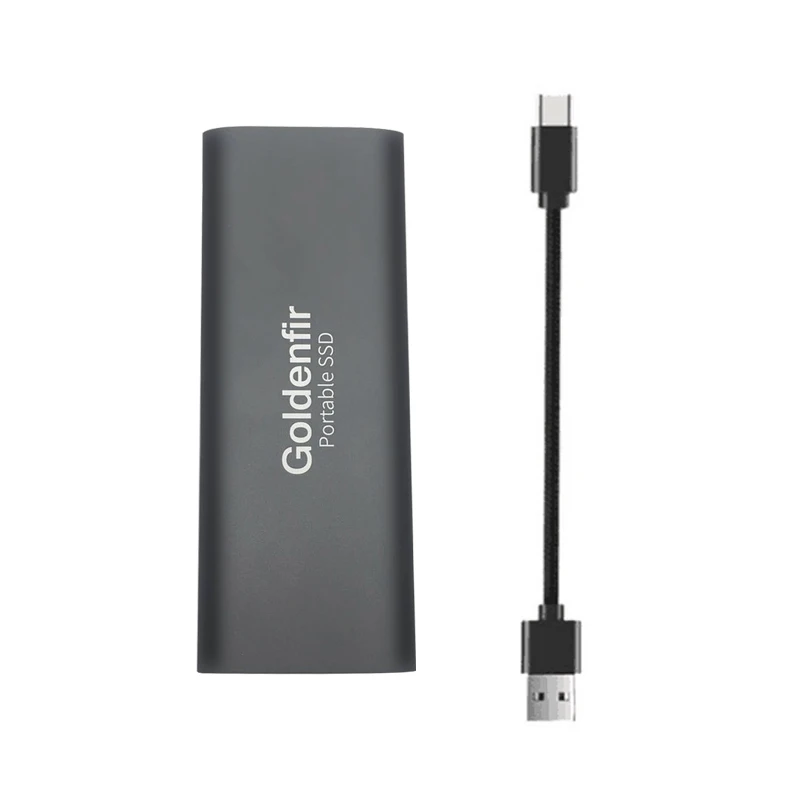 Goldenfir портативный ssd USB 3 0 64 Гб 128 ГБ 256 512 ТБ внешний твердотельный