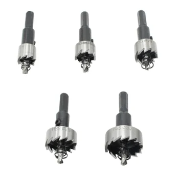 

5/6PC Hole Saw Drill Bit Set Holesaw Tile Ceramic Glass Marble Metal Drilling Bits Hole Opener Cutter Drilling Hole Cut Tools
