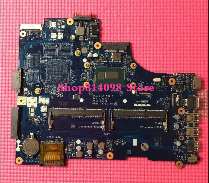 KEFU CN-0YKPHW FIT FOR DELL Dell Latitude 3540 laptop motherboard 2957U ZAL00 LA-A491P REV:1.0(A00) mainboard NOTEBOOK PC KEFU CN-0YKPHW FIT FOR DELL Dell Latitude 3540 laptop motherboard 2957U ZAL00 LA-A491P REV:1.0(A00) mainboard NOTEBOOK PC