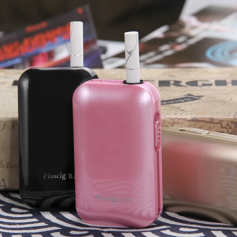 SMY Pluscig B2S Temp Control with Vibrate Function 2900mAh Electronic Cigarette Battery Box Mod Compatibility with iQOS stick SMY Pluscig B2S Temp Control with Vibrate Function 2900mAh Electronic Cigarette Battery Box Mod Compatibility with iQOS stick