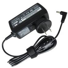 19 в 1.75A 33 Вт AC Ноутбук Питание адаптер вилка настенное зарядное устройство для ASUS VivoBook X201E X202E F201E Q200E S200E X200M EXA1206CH