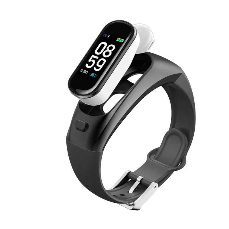 

New H109 Smartband Bluetooth Wireless Earphone Blood Pressure Heart Rate Monitor Smart Bracelet for ios android VS B31 V08