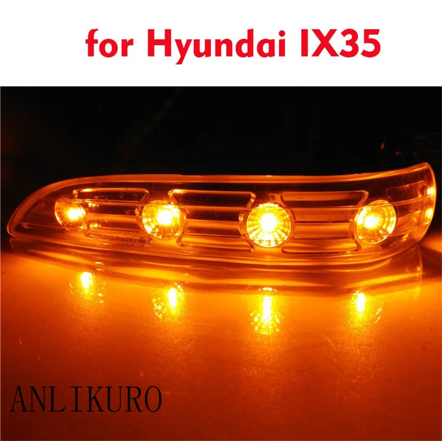 

A Pair Left and Right Rearview Mirror Lamp for 2009-15Hyundai IX35 rear view mirror turning signal LED light side lamp