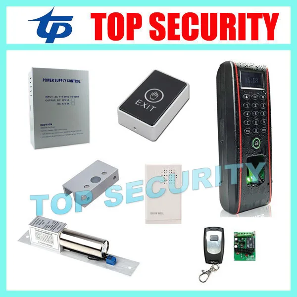 TF1700 biometric fingerprint access control system with RFID card reader TCP/IP fingerprint door access control with software