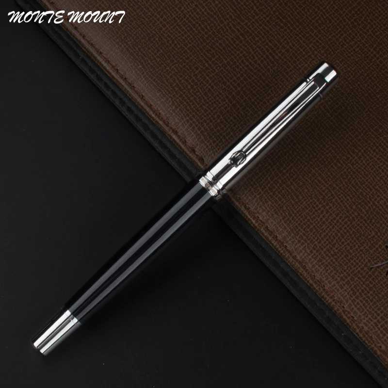 

monte mount diamond A hook Black Business office ink black Refill roller pen luxury school Gifts Writing novelty roller ball pen