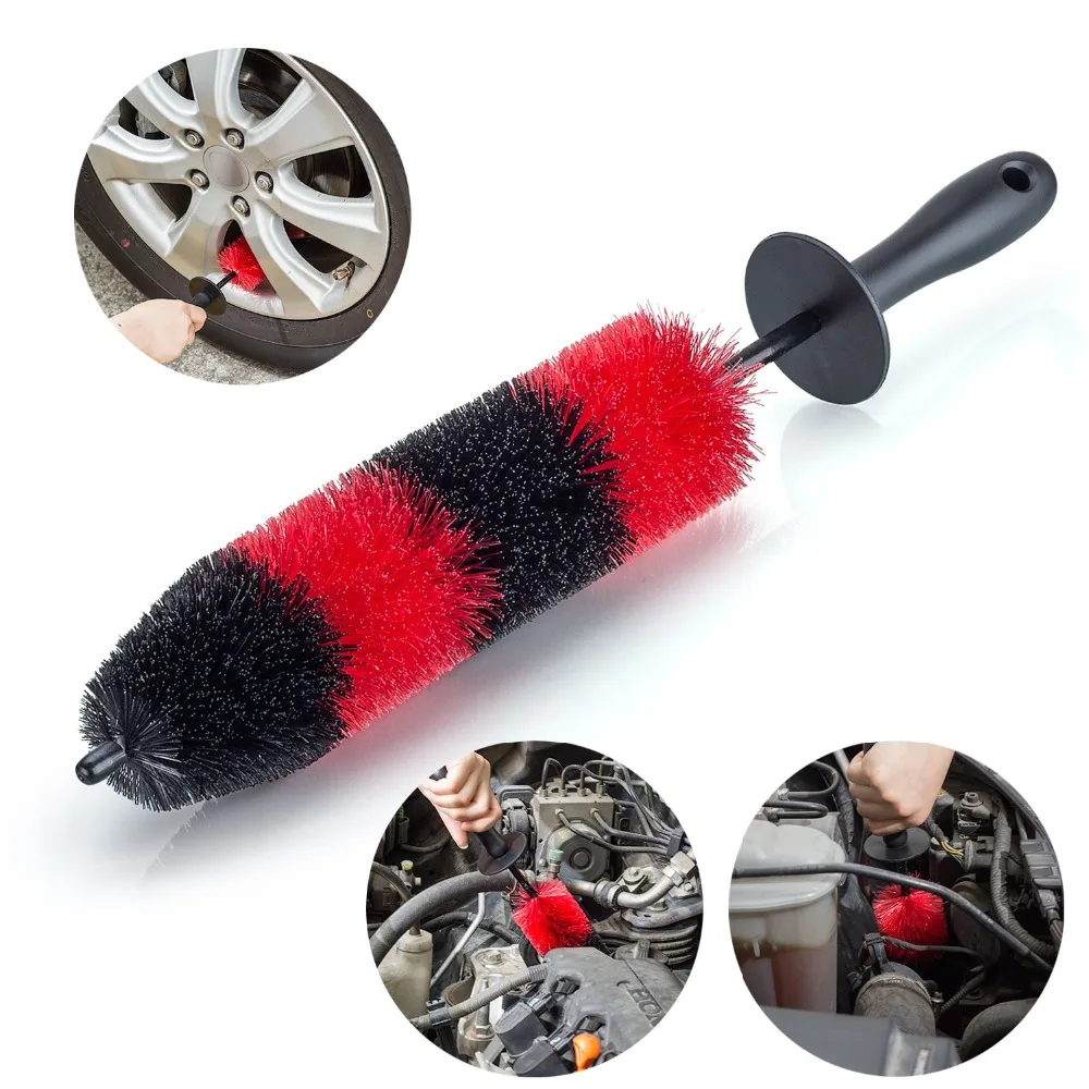 Buy 1PCS Lengthened steel bell brush rim brush hub