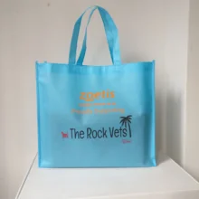 500 шт/партия 30Hx40x10cm пользовательские многоразовые нетканые сумки/пользовательские тканевые матерчатые хозяйственные сумки с принтом логотипа