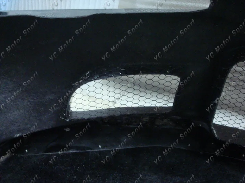 2004-2007 Mitsubishi Lancer Evolution 8-9 Voltex Circuit Version Style Front Bumper w 4pcs Canard CF (10)
