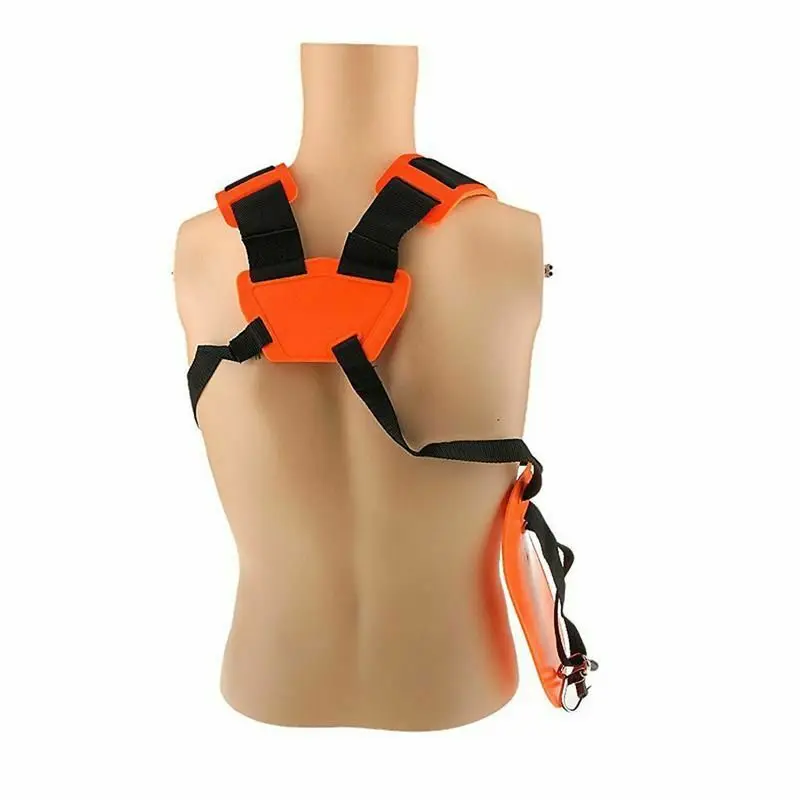 Garden Pruner Double Shoulder Harness Strap Grass String Trimmer Brush Cutter Padded Belt for Brush Cutter Trimmer Garden Power
