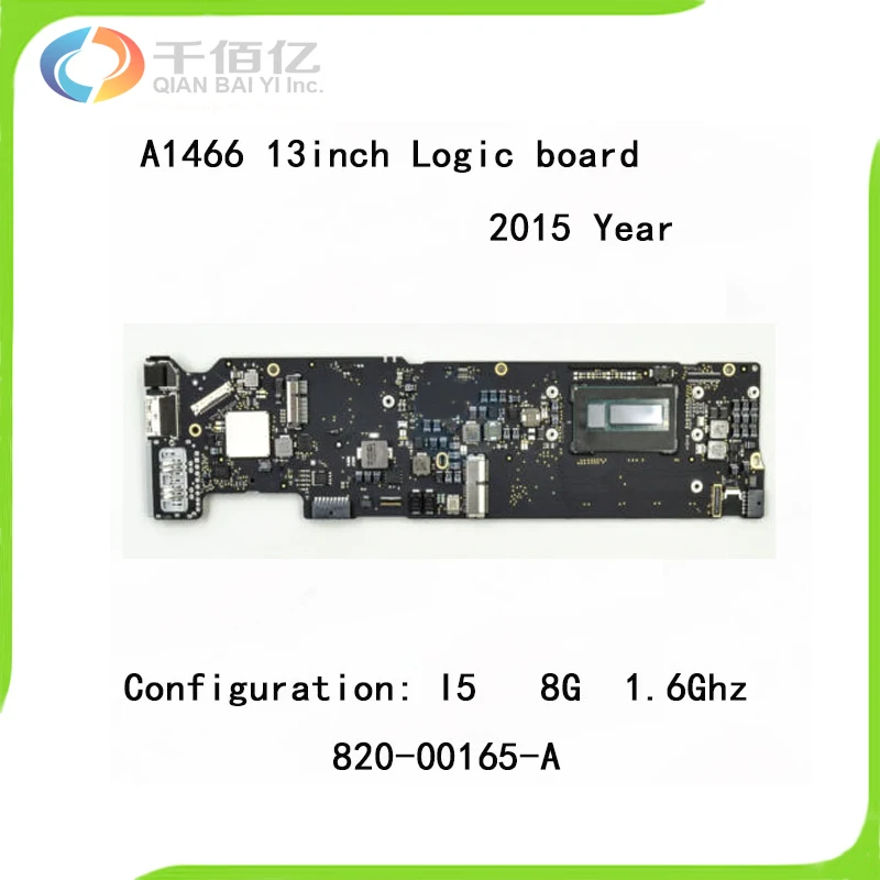 100 Brand New Logic Board for font b Macbook b font Air A1466 Mother Board 13