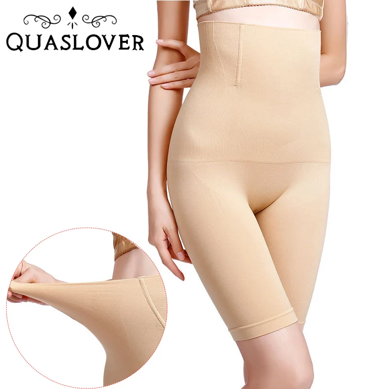 

Quaslover Postpartum High Waist Women Body Shaper 4xl Breathable Body Shaper Plus Size Slimming Tummy Underwear Panty Shapers