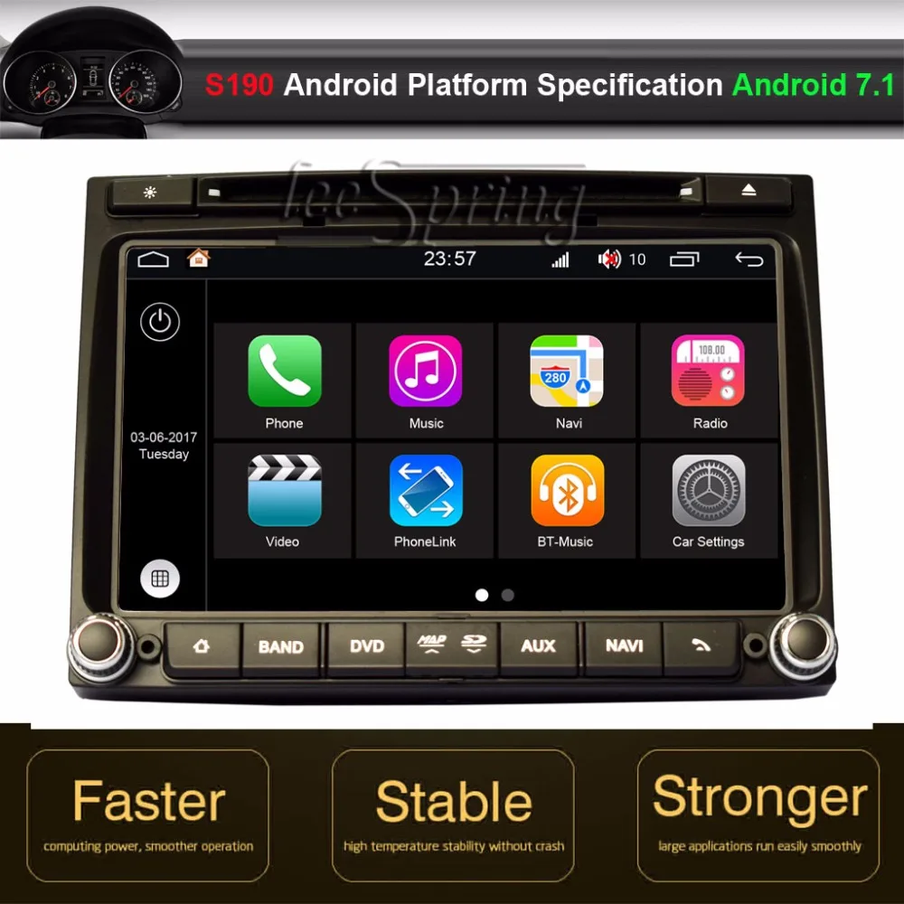 Excellent Android 7.1 Car DVD GPS Player for Hyundai H1 0