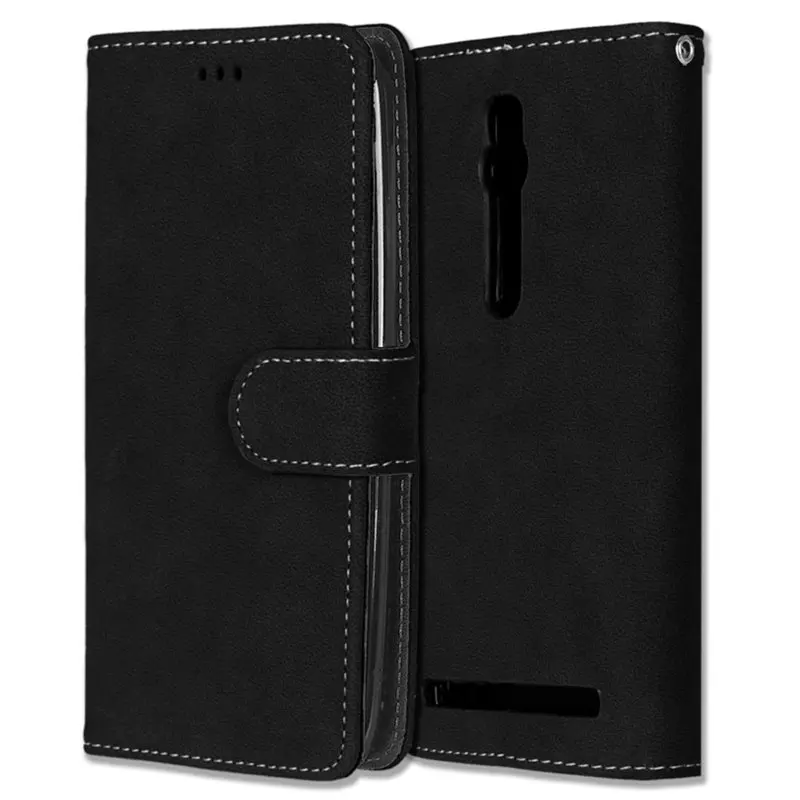 For ASUS Z00AD Case Cover Flip PU Leather Phone Case For Asus Zenfone 2 ZE550ML ZE551ML ZE550 ZE551 ZE 550 551 ML 550ML 551ML (4)