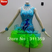 Kaka-l130423, Для женщин Костюмы для латиноамериканских танцев Одежда для танцев, Обувь для девочек Сальса конкурс платье Ladys Танго Самба Румба Чача платье для танцев, платье для танцев Костюмы для латиноамериканских танцев