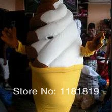 Талисман Мороженое талисмана обычай Необычные костюмы аниме косплей комплекты Mascotte Необычные платье карнавальный костюм