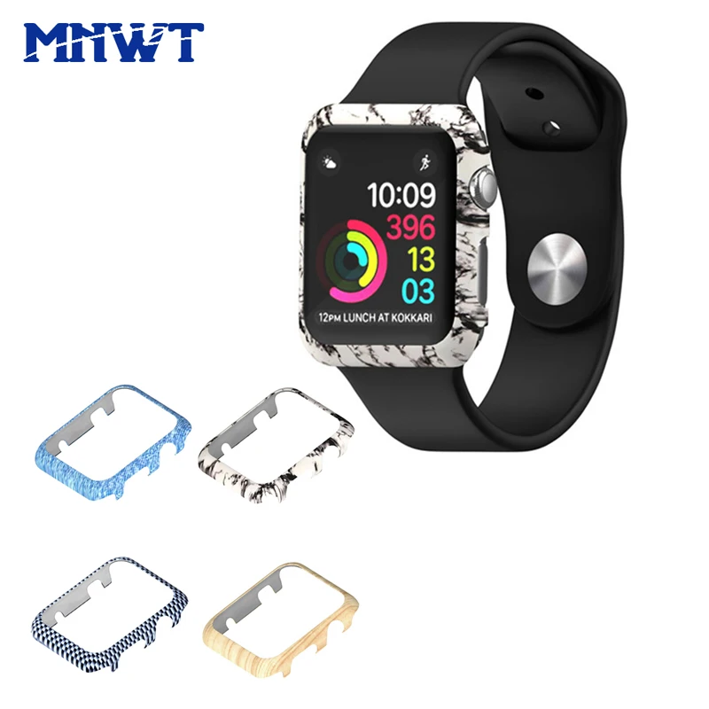 MNWT Watch Cover for Apple Watch Case 42mm 38mm Series 2 1 Camouflage Plastic All-around Thin Screen Protector for iWatch