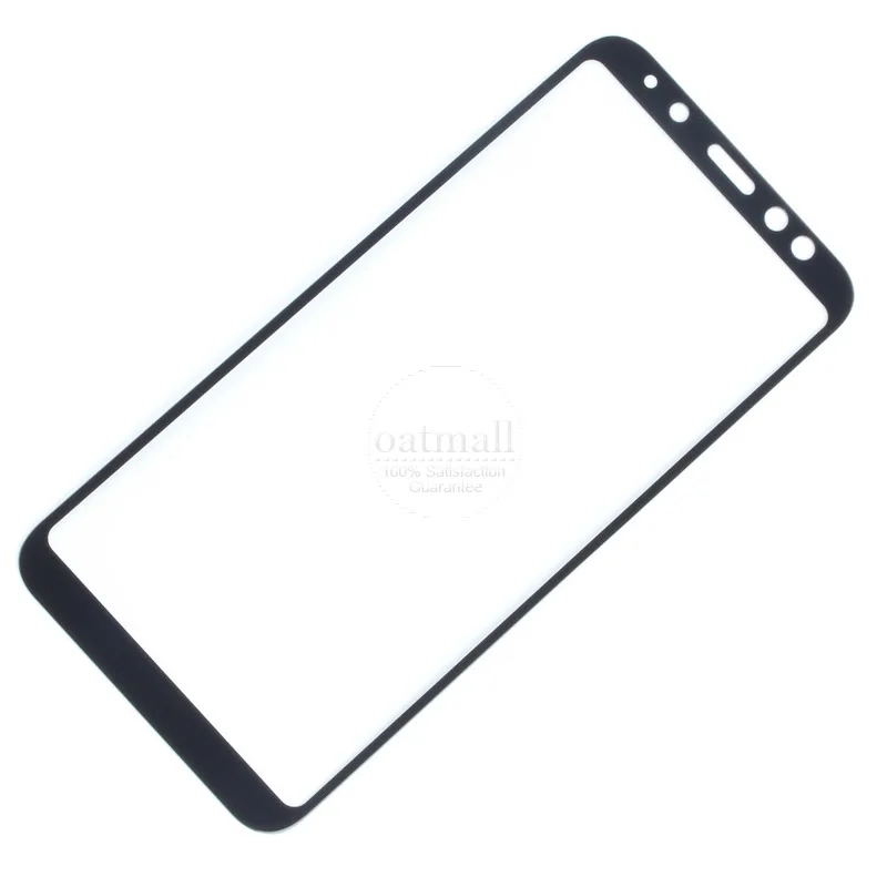 Закаленное стекло с полным покрытием 0 26 мм для Samsung Galaxy A6 Plus + 2018 Защитное экрана