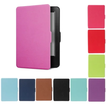 

1pc Faux Leather Flip Stand Tablet Case Cover For Amazon Kindle 8th Generation 2016