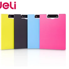Балык A4 красочные модная вертикальной/горизонтальный складная доска зажимом планшет для бумаги с горизонтальной раскладкой складной Зажим Папка пластина зажим