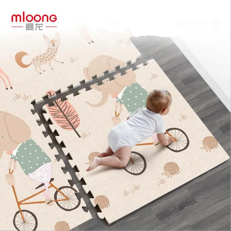 

New XPE Baby Crawling Mat 60*60*2CM/6pcs Thick 2CM Baby Children Foam Mat Game Pad Environmental Protection Custom High Quality