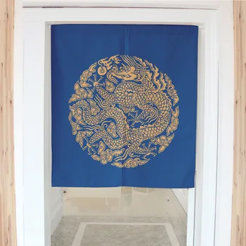 

GOLDEN DRAGON Japanese decorative door curtains fabric cloth cotton home screens partition bathroom kitchen curtains